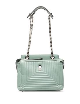 Small Lambskin DotCom Click Shoulder Bag