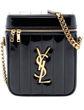 Matelasse Patent Monogram Vicky Vanity Bag