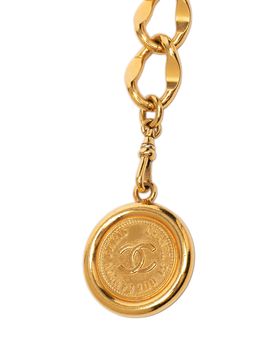 CC Gold Plated Medallion Chain Belt