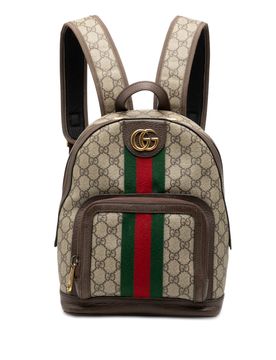 Small GG Supreme Web Ophidia Backpack