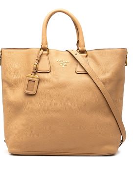 Vitello Daino Side Zip Convertible Tote