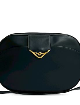 Leather Sapphire Crossbody