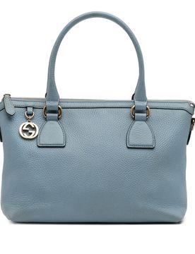Dollar Calfskin GG Charm Satchel