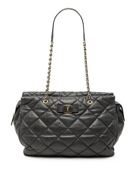 Large Quilted Nappa Vara Tote