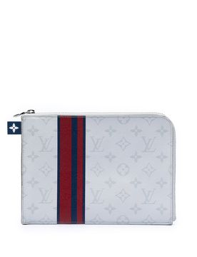 Monogram White Pochette Jour PM Clutch Bag