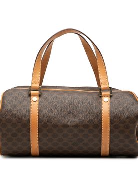 Macadam Coated Canvas Handbag