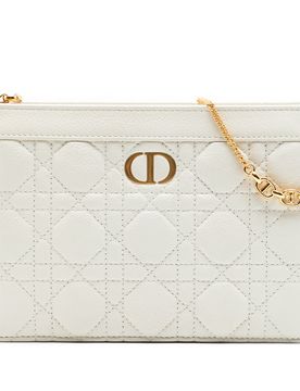 Supple Cannage Calfskin Caro Every Pouch