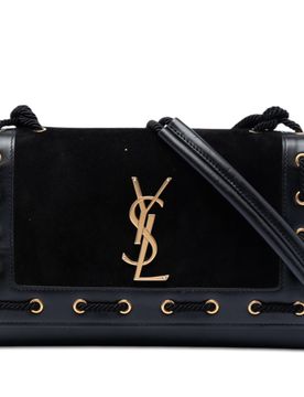 Medium Suede Rope Stitch Kate Crossbody