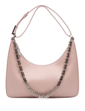 Small Leather Moon Cut Out Bag
