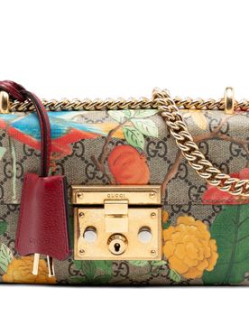 Small GG Supreme Tian Padlock Crossbody
