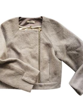 Light grey wool/mohair jacket