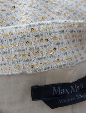 Max Mara Sequin Embellished Cropped Jacket