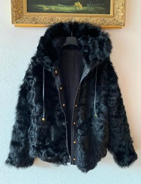 Reversible Goat Fur Jacket