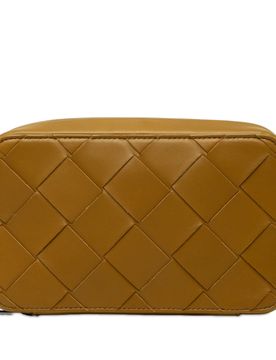 Nappa Maxi Intrecciato Zippered Pouch