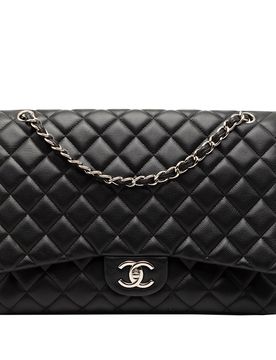 Maxi Classic Caviar Double Flap