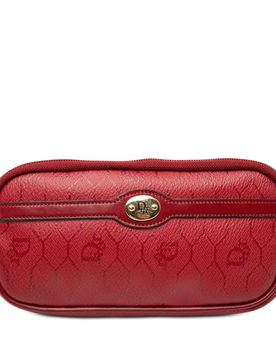 Honeycomb Coated Canvas Pouch
