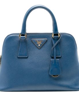 Small Saffiano Lux Promenade Satchel