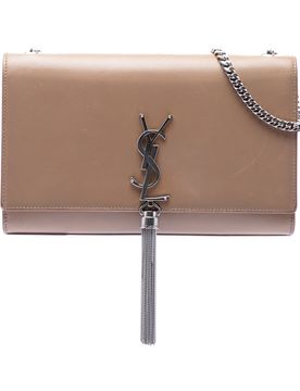 Medium Smooth Calfskin Classic Monogram Kate Tassel Crossbody