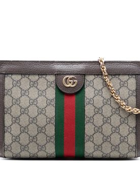 Small GG Supreme Web Ophidia Chain Crossbody