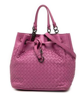 Nappa Intrecciato Bucket Bag