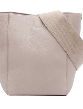 Small Soft Grained Calfskin Seau Sangle Bucket Bag