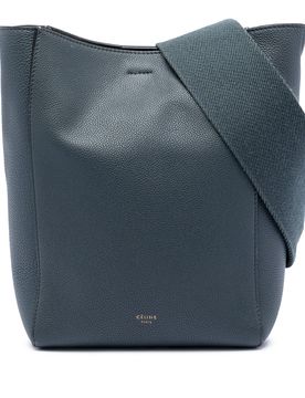 Small Soft Grained Calfskin Seau Sangle Bucket Bag