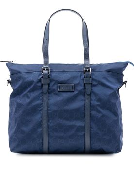 GG Nylon Satchel