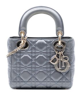 Mini Satin Cannage Swarovski Crystal Lady