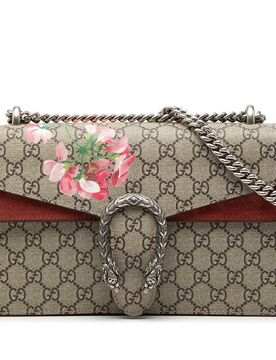 Medium GG Supreme Blooms Dionysus Shoulder Bag