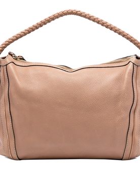 Medium Pebbled Calfskin Bella Shoulder Bag