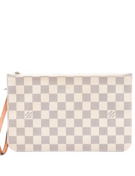 Damier Azur Neverfull MM Pouch