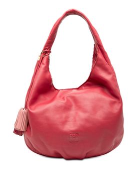 Nappa Anagram Tassel Hobo