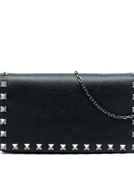 Leather Rockstud Crossbody