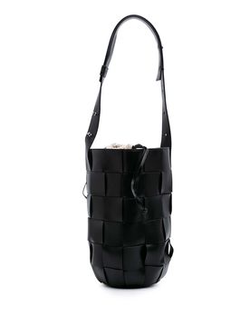 Nappa Intrecciato Casette Lantern Bucket