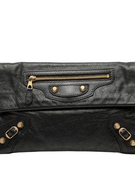 Lambskin Motocross Giant 12 Envelope Clutch