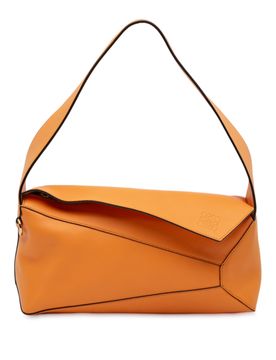 Calfskin Puzzle Hobo