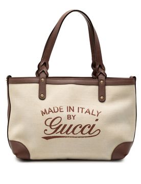 Small Canvas Logo Craft Tote