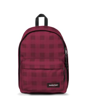Out Of Office, 100% Polyester CheckerBurgundy Medium unisex
