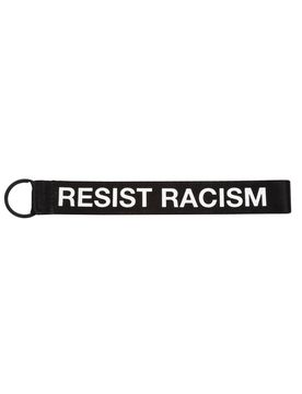 Key Chain, Woven Nylon Resist Injustice Petit unisex