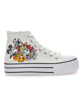 Sneakers Mid-Cut 2010234 Bianche 38