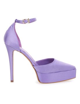 Décolleté Plateau 611 Lilla Raso 37