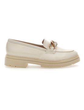 Mocassino con Catena Dorata 3402 39
