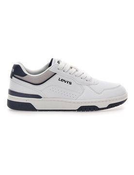 Sneakers Bianche e Blu 002 38