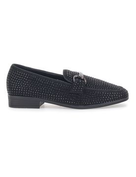 Mocassini Cafè Cost 262507 Nero Strass 40