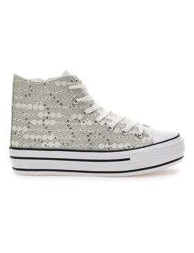Sneakers Alte Argento Energy 106 37