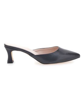Ciabatte Mules Nere Con Tacco 3620 37