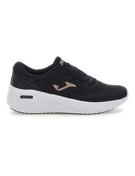 Sneakers Nere Con Dettagli Oro C Dama Lady 2501 38