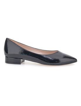 Ballerina nera vernice a punta 3890 40
