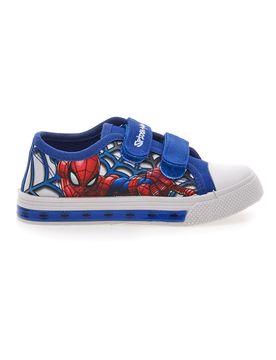 Sneakers Blu con Luci e Punta in Gomma Bianca R1310509T 28