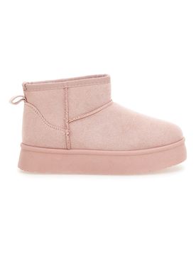 Stivaletti rosa con velcro e interno caldo con pelo s GB2029 33